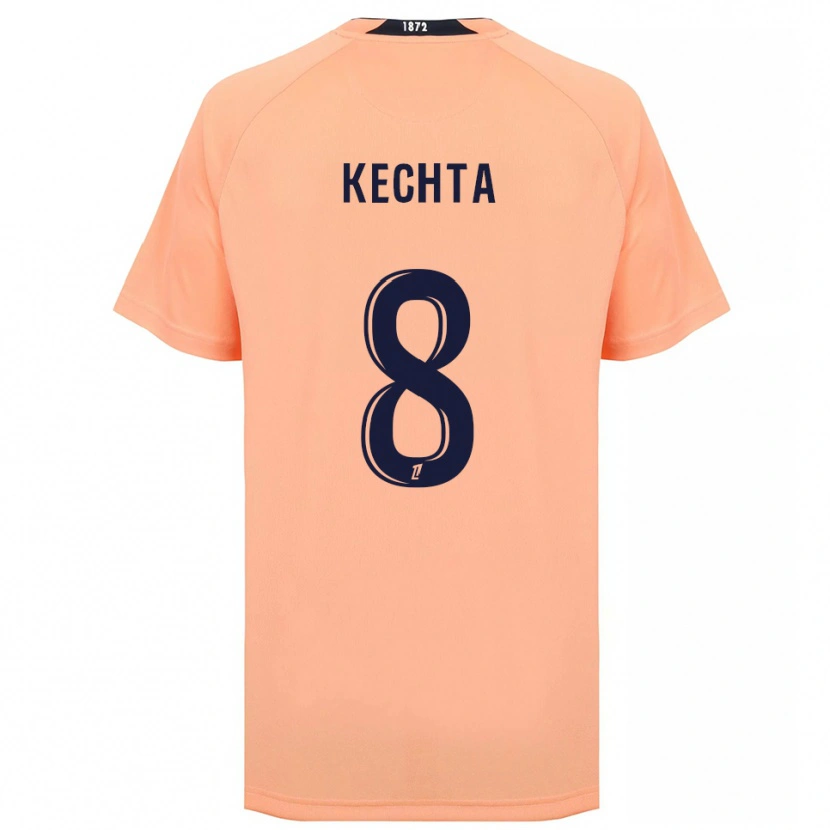 Danxen Dames Yassine Kechta #8 Oranje Marineblauw Uitshirt Uittenue 2025/26 T-Shirt België