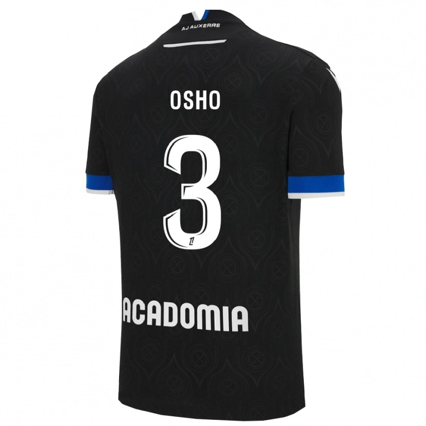 Danxen Dames Gabriel Osho #3 Zwart Wit Uitshirt Uittenue 2025/26 T-Shirt België