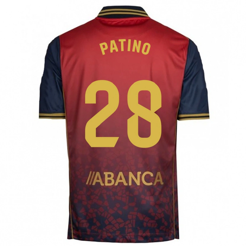 Danxen Dames Charlie Patiño #28 Rood Marineblauw Uitshirt Uittenue 2025/26 T-Shirt België