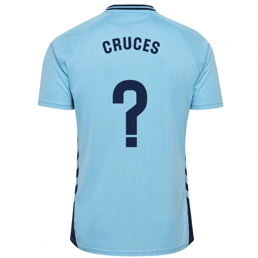 Danxen Dames Denis Cruces #0 Hemelsblauw Uitshirt Uittenue 2025/26 T-Shirt België