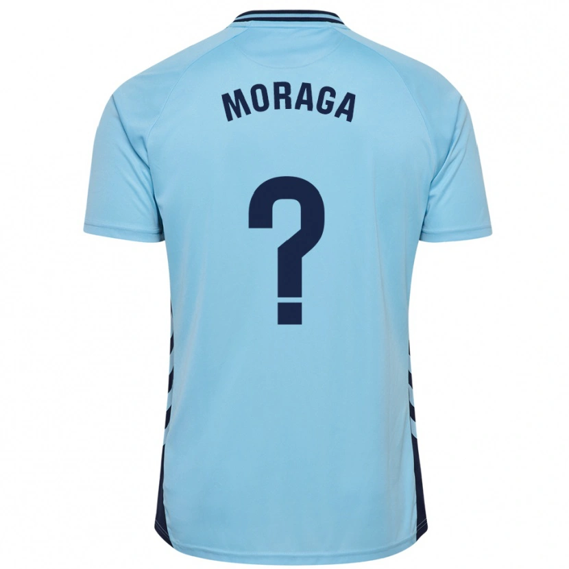 Danxen Dames Marcos Moraga #0 Hemelsblauw Uitshirt Uittenue 2025/26 T-Shirt België