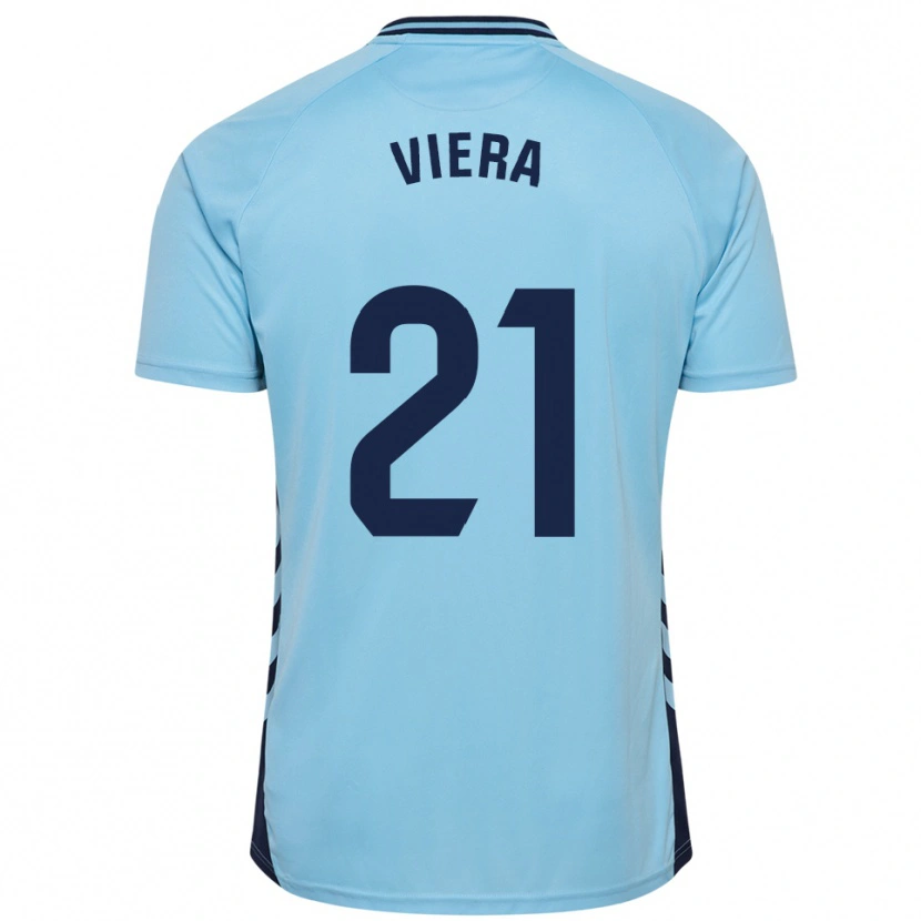 Danxen Dames Jonathan Viera #21 Hemelsblauw Uitshirt Uittenue 2025/26 T-Shirt België