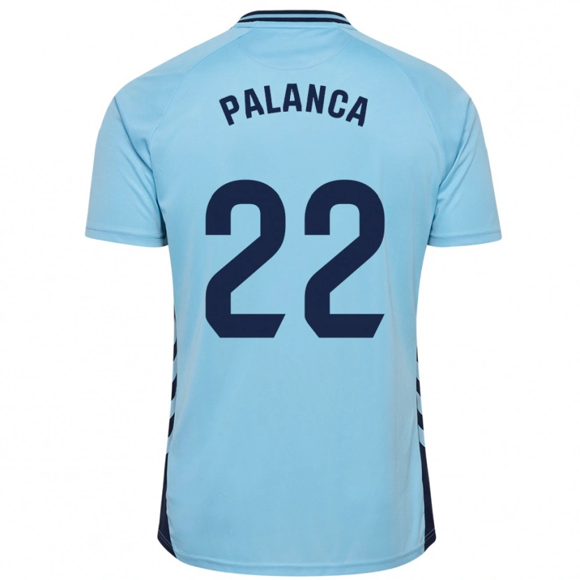 Danxen Dames Palanca #22 Hemelsblauw Uitshirt Uittenue 2025/26 T-Shirt België