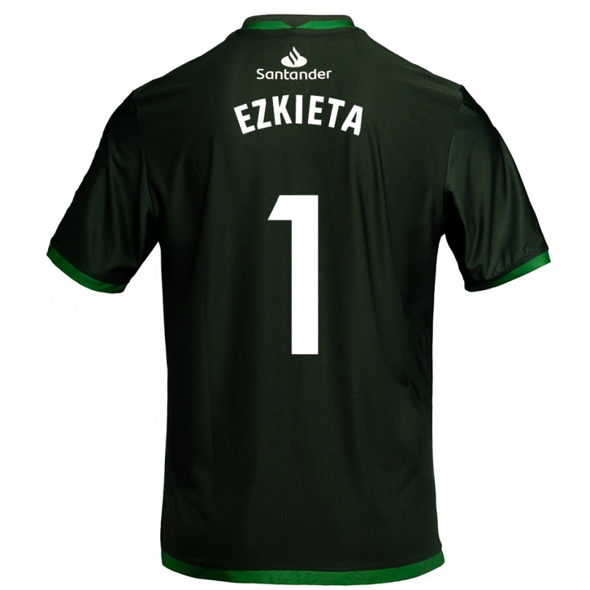 Danxen Dames Jokin Ezkieta #1 Donkergroen Uitshirt Uittenue 2025/26 T-Shirt België