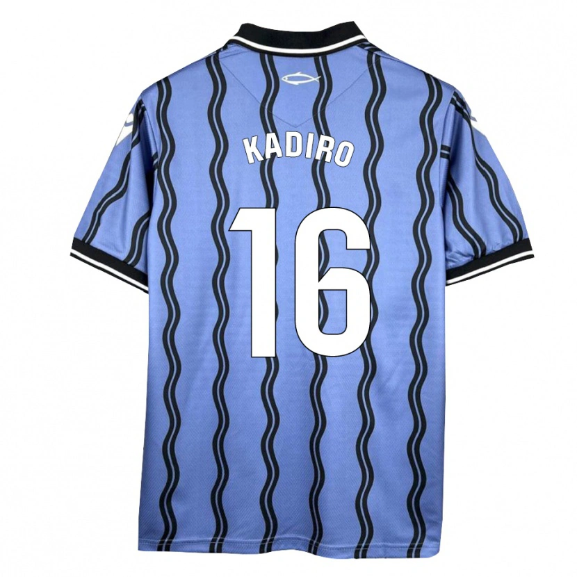Danxen Dames Mohamed Kadiro #16 Donkerblauw Zwart Uitshirt Uittenue 2025/26 T-Shirt België
