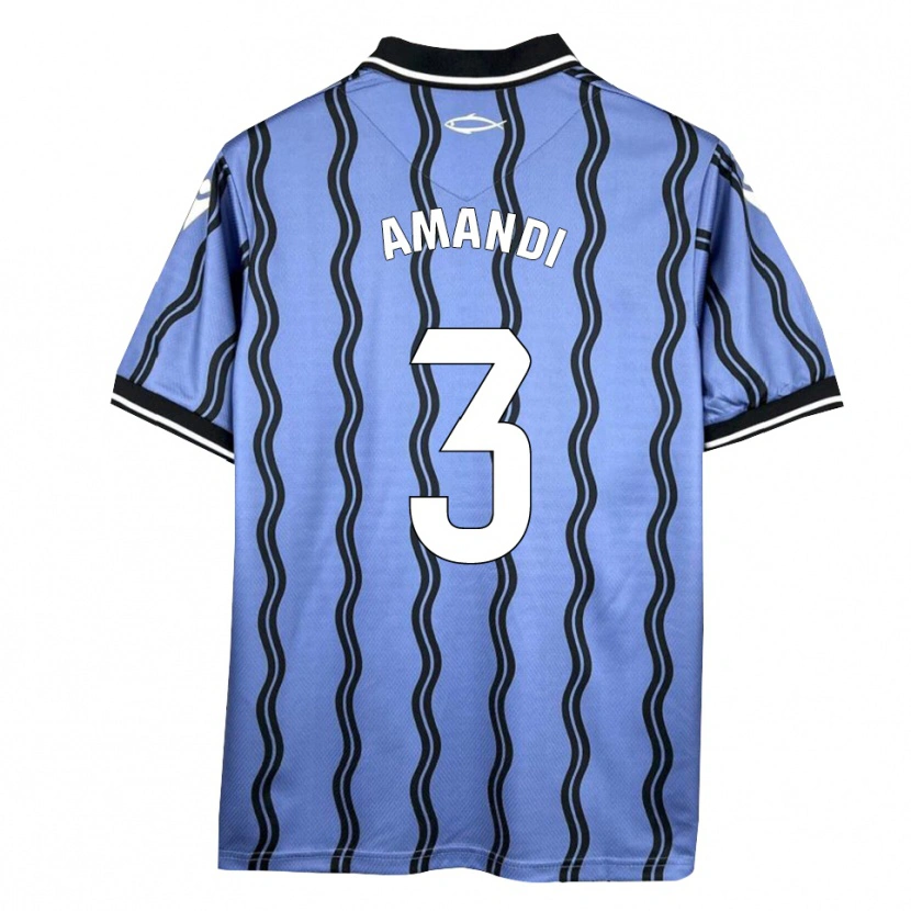 Danxen Dames Iván Tomás #3 Donkerblauw Zwart Uitshirt Uittenue 2025/26 T-Shirt België