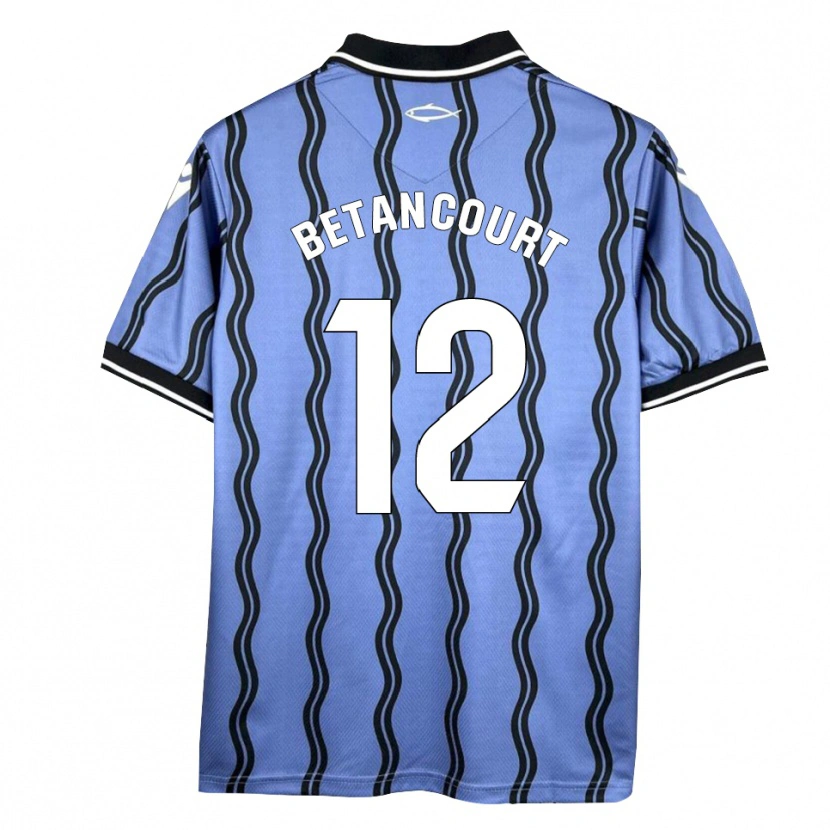 Danxen Dames Arick Betancourt #12 Donkerblauw Zwart Uitshirt Uittenue 2025/26 T-Shirt België