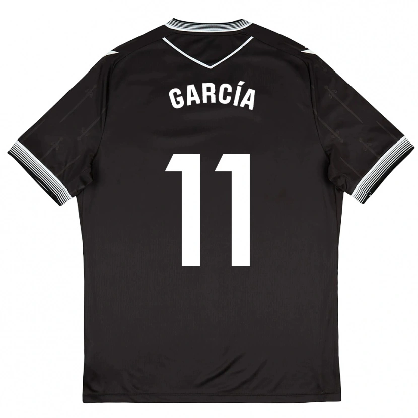 Danxen Dames Fermín García #11 Zwart Wit Uitshirt Uittenue 2025/26 T-Shirt België