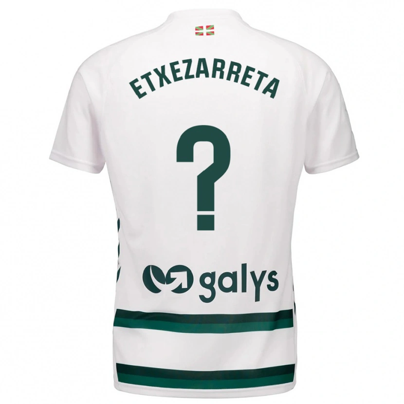 Danxen Dames Ane Etxezarreta Ayerbe #0 Wit Groen Uitshirt Uittenue 2025/26 T-Shirt België