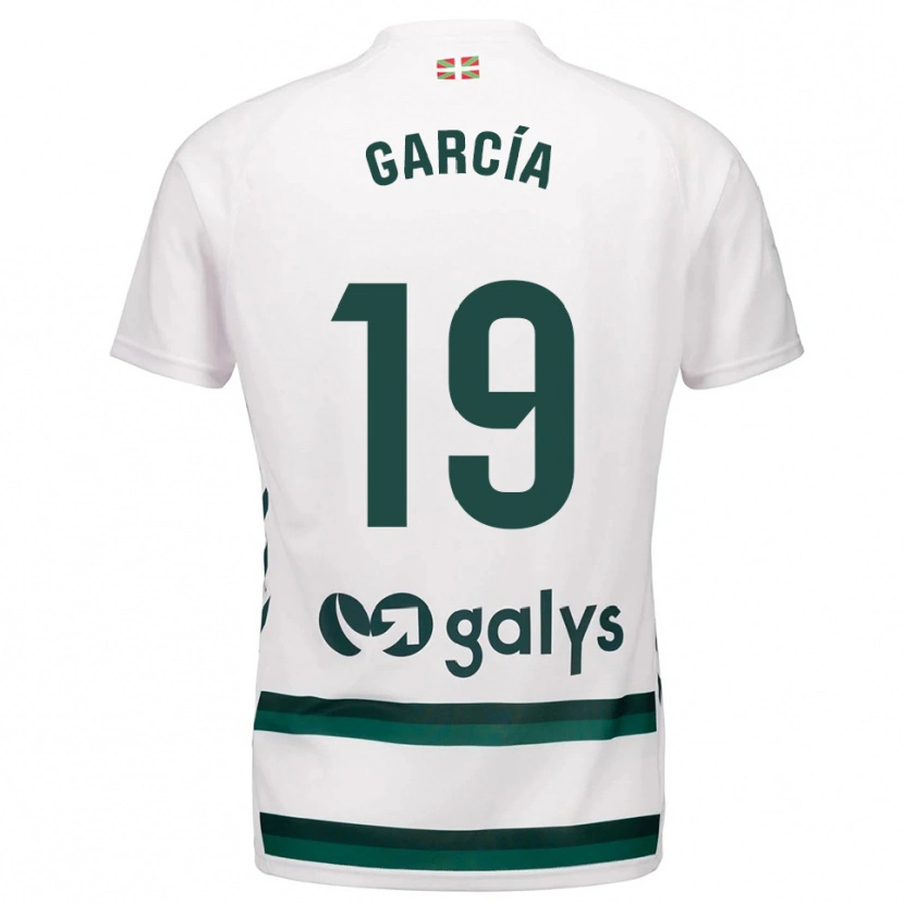 Danxen Dames Hugo García #19 Wit Groen Uitshirt Uittenue 2025/26 T-Shirt België