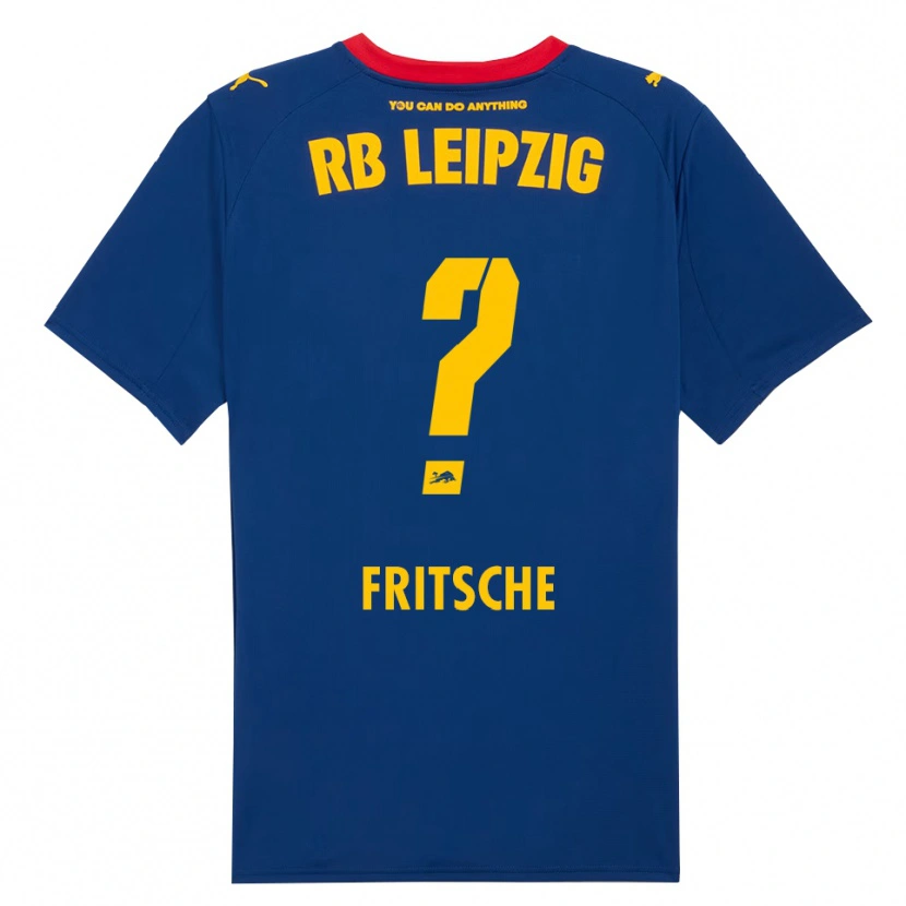Danxen Kinderen Valentino Fritsche #0 Marineblauw Rood Uitshirt Uittenue 2025/26 T-Shirt België