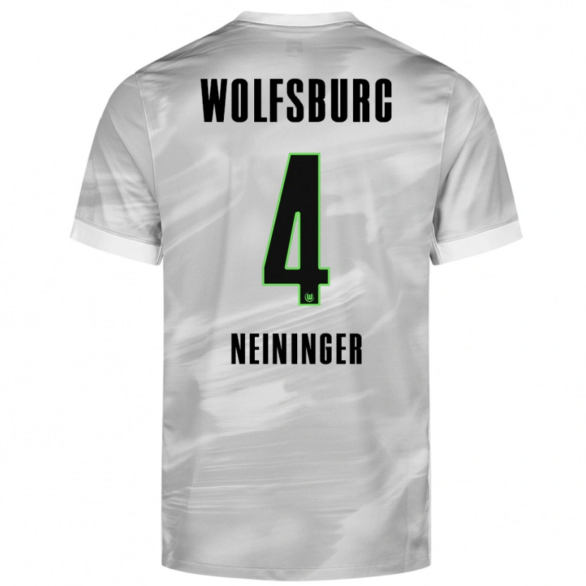 Danxen Kinderen Till Neininger #4 Grijs Wit Uitshirt Uittenue 2025/26 T-Shirt België