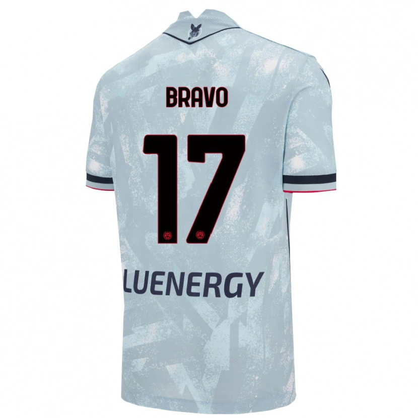 Danxen Heren Iker Bravo #17 Lichtblauw Zwart Uitshirt Uittenue 2025/26 T-Shirt België