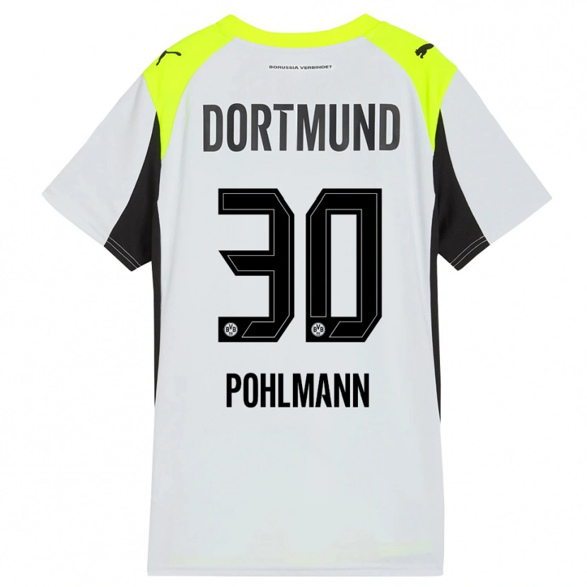 Danxen Heren Ole Pohlmann #30 Fluorescerend Geel Uitshirt Uittenue 2025/26 T-Shirt België