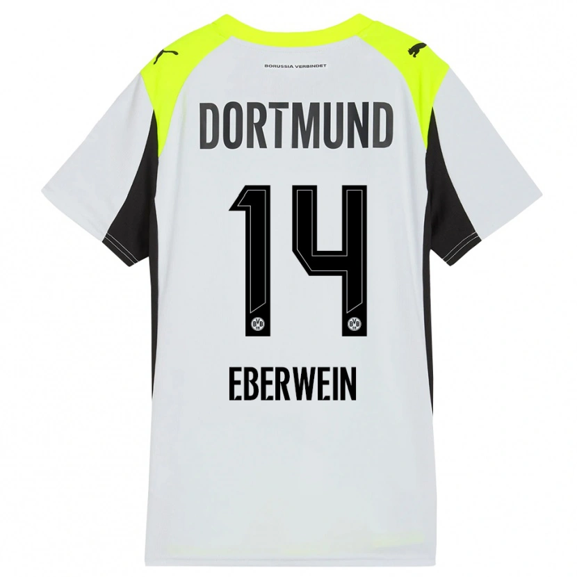 Danxen Heren Michael Eberwein #14 Fluorescerend Geel Uitshirt Uittenue 2025/26 T-Shirt België