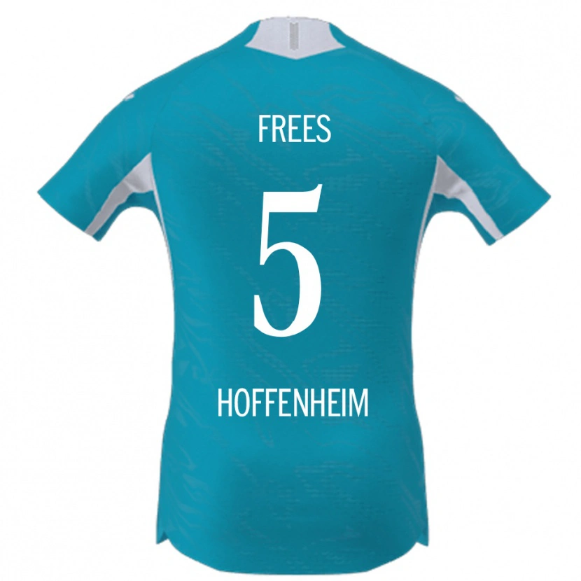 Danxen Heren Kelven Frees #5 Hemelsblauw Uitshirt Uittenue 2025/26 T-Shirt België
