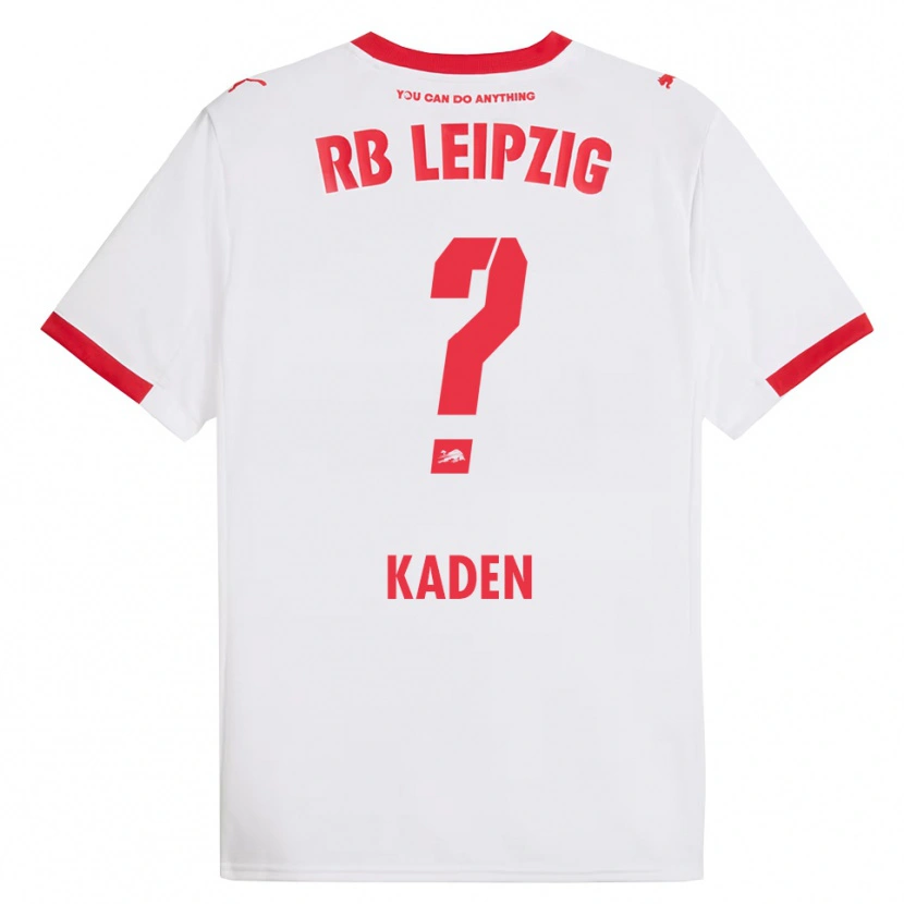 Danxen Dames Florian Kaden #0 Wit Rood Thuisshirt Thuistenue 2025/26 T-Shirt België