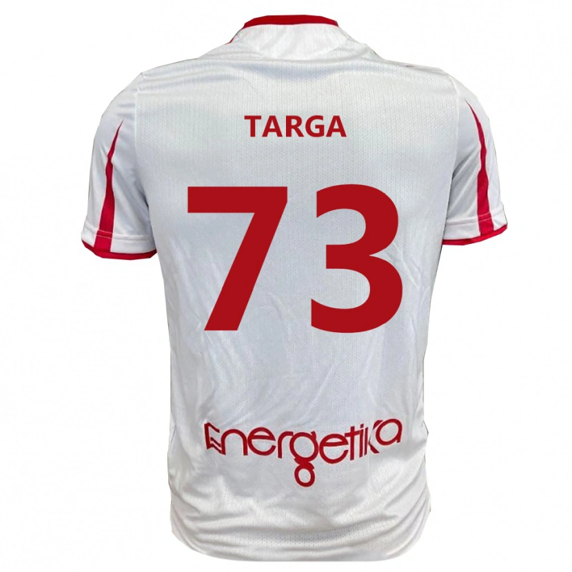 Danxen Kinderen Alberto Targa #73 Wit Rood Thuisshirt Thuistenue 2025/26 T-Shirt België