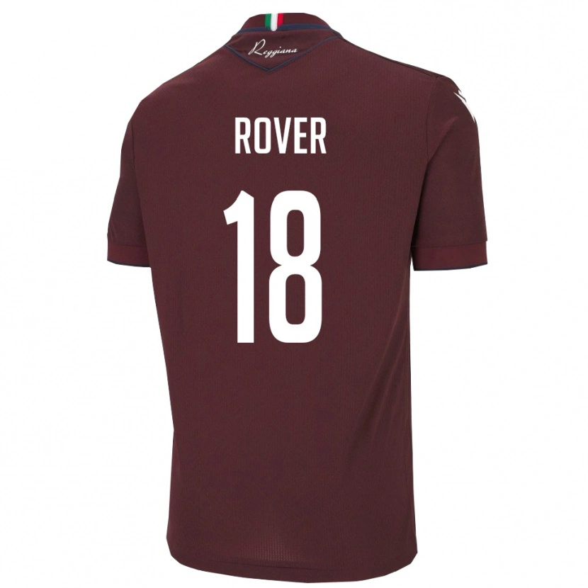 Danxen Kinderen Matteo Rover #18 Bourgondië Wit Thuisshirt Thuistenue 2025/26 T-Shirt België