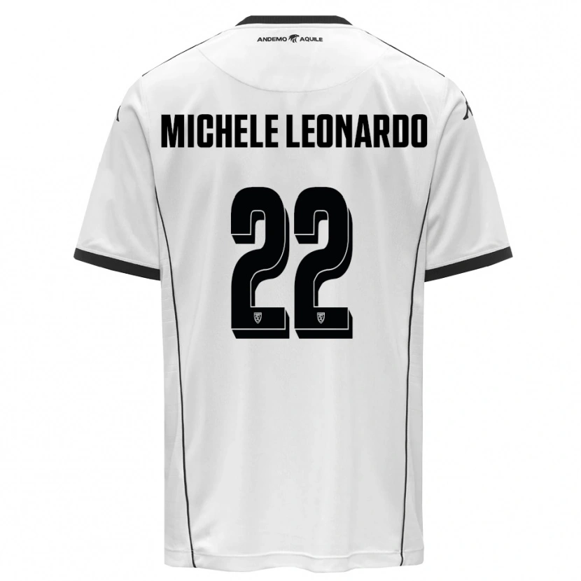 Danxen Kinderen Matteo Michele Leonardo #22 Wit Zwart Thuisshirt Thuistenue 2025/26 T-Shirt België