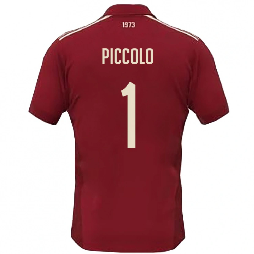 Danxen Kinderen Giacomo Piccolo #1 Bourgondië Wit Thuisshirt Thuistenue 2025/26 T-Shirt België