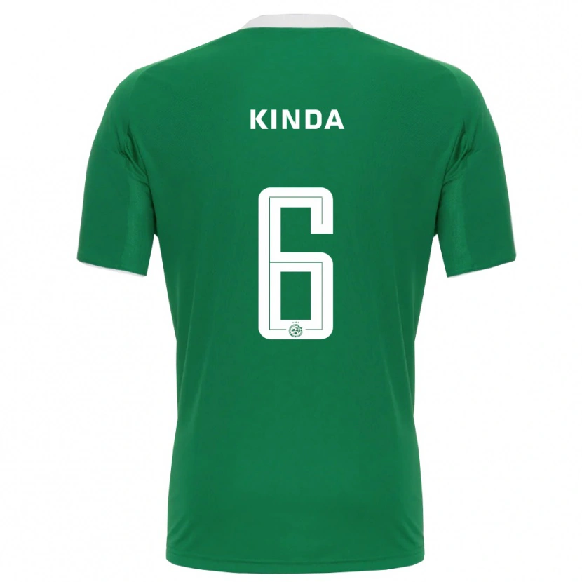 Danxen Kinderen Gadi Kinda #6 Groen Wit Thuisshirt Thuistenue 2025/26 T-Shirt België