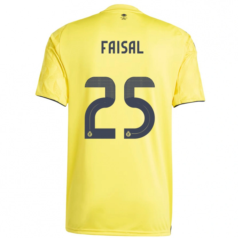 Danxen Kinderen Samira Faisal #25 Geel Zwart Thuisshirt Thuistenue 2025/26 T-Shirt België