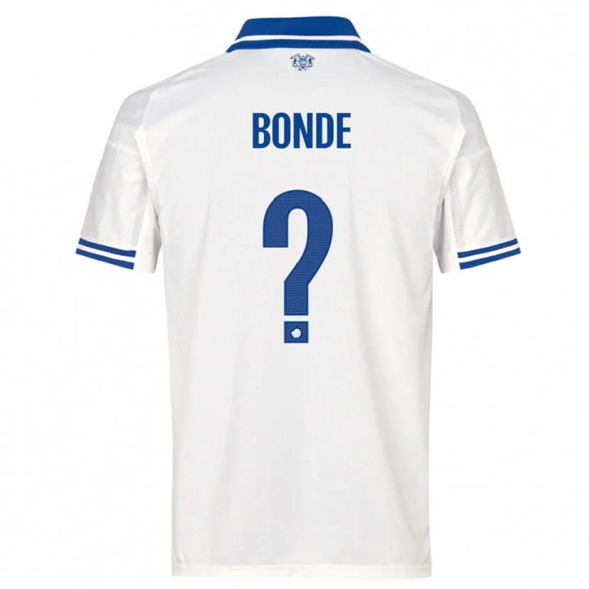 Danxen Kinderen Rode Bonde #0 Wit Blauw Thuisshirt Thuistenue 2025/26 T-Shirt België