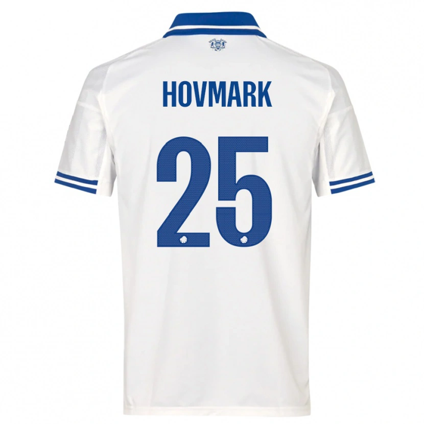 Danxen Kinderen Maria Hovmark #25 Wit Blauw Thuisshirt Thuistenue 2025/26 T-Shirt België