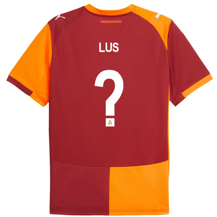 Danxen Kinderen Berat Lus #0 Rood Oranje Thuisshirt Thuistenue 2025/26 T-Shirt België