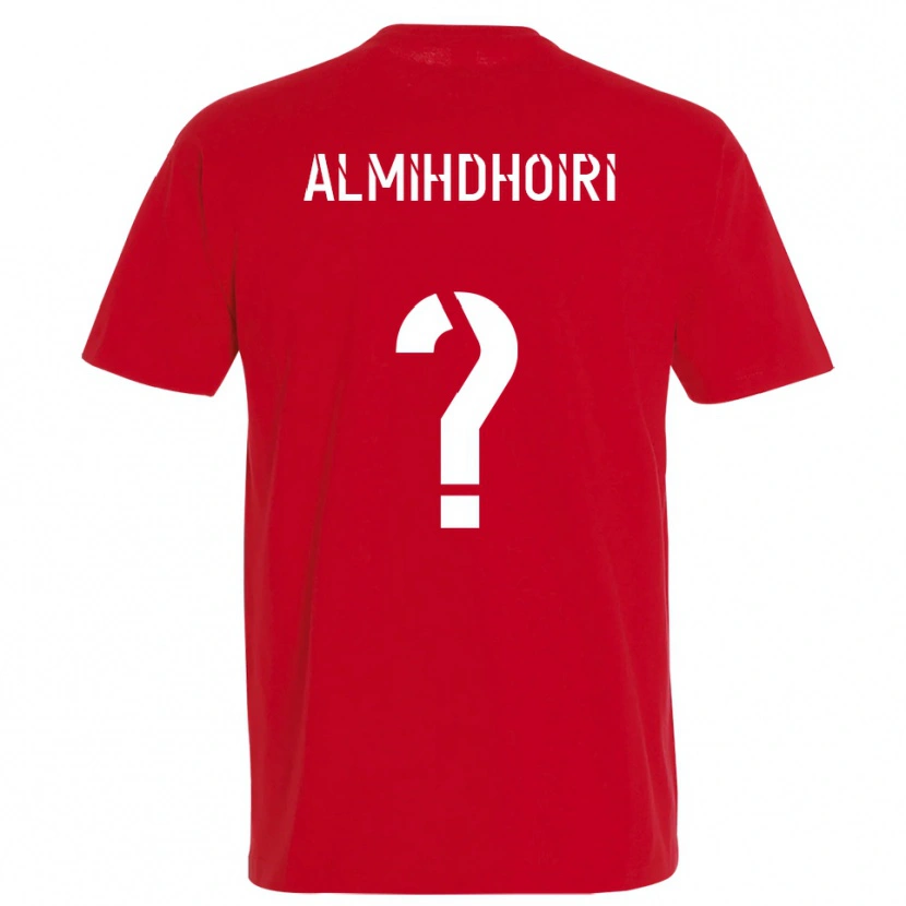 Danxen Kinderen Younes Almihdhoiri #0 Rood Geel Thuisshirt Thuistenue 2025/26 T-Shirt België