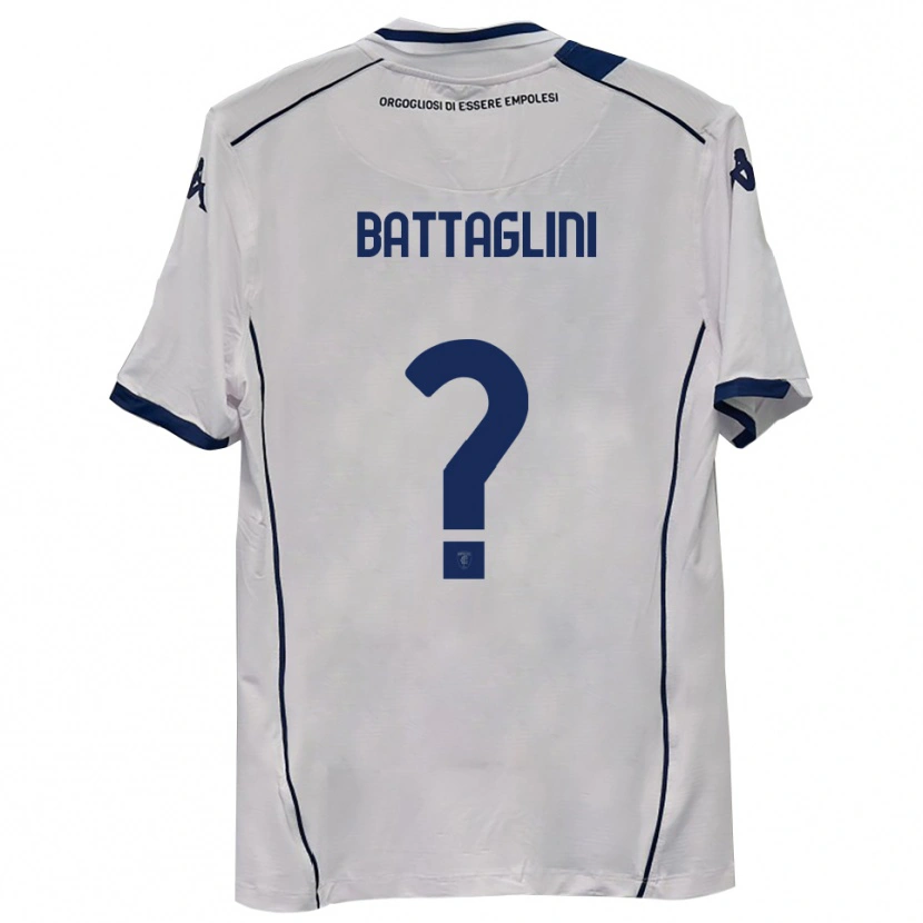 Danxen Kinderen Pietro Battaglini #0 Donkerblauw Uitshirt Uittenue 2025/26 T-Shirt België