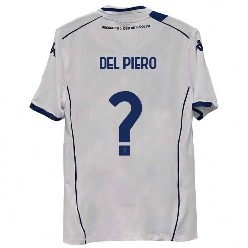 Danxen Kinderen Tobias Del Piero #0 Donkerblauw Uitshirt Uittenue 2025/26 T-Shirt België