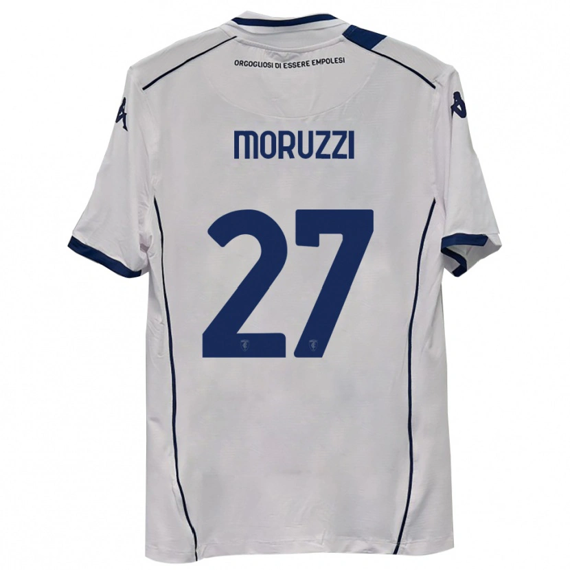 Danxen Kinderen Brando Moruzzi #27 Donkerblauw Uitshirt Uittenue 2025/26 T-Shirt België