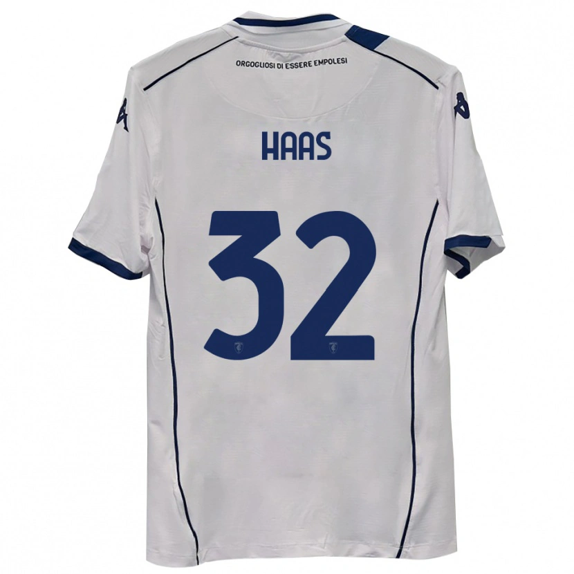 Danxen Kinderen Nicolas Haas #32 Donkerblauw Uitshirt Uittenue 2025/26 T-Shirt België