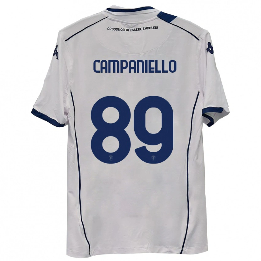 Danxen Kinderen Thomas Campaniello #89 Donkerblauw Uitshirt Uittenue 2025/26 T-Shirt België