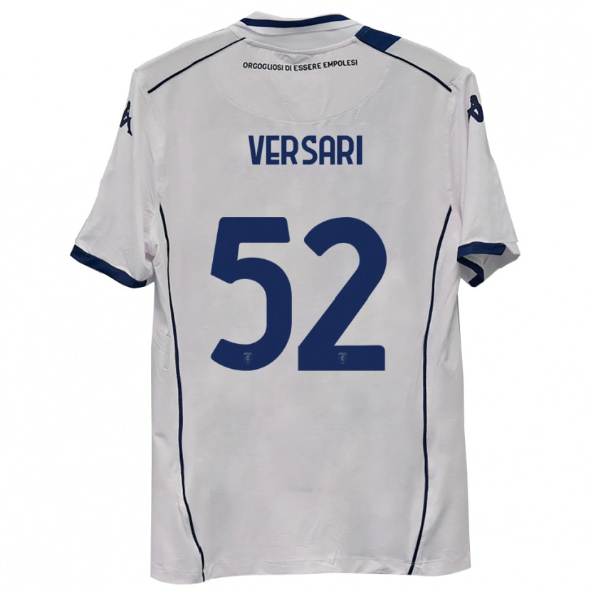Danxen Kinderen Francesco Versari #52 Donkerblauw Uitshirt Uittenue 2025/26 T-Shirt België