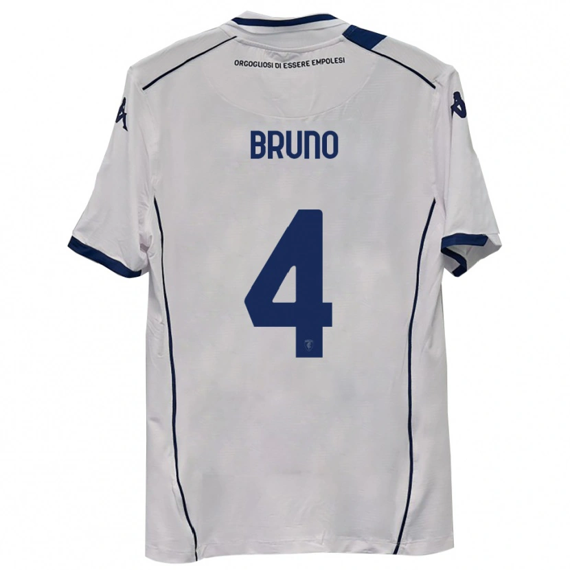 Danxen Kinderen Fabio Bruno #4 Donkerblauw Uitshirt Uittenue 2025/26 T-Shirt België
