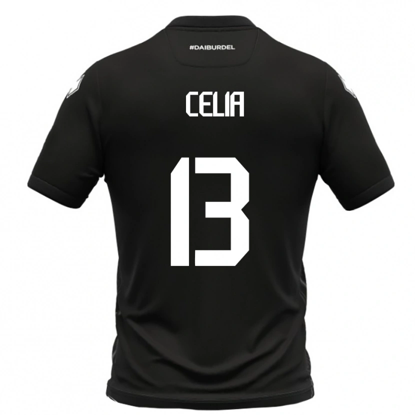 Danxen Kinderen Raffaele Celia #13 Zwart Wit Uitshirt Uittenue 2025/26 T-Shirt België