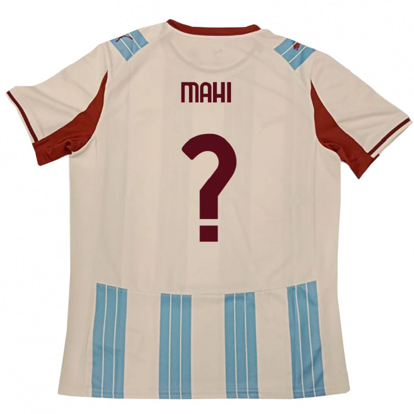 Danxen Kinderen Matteo Mahi #0 Hemelsblauw Wit Uitshirt Uittenue 2025/26 T-Shirt België