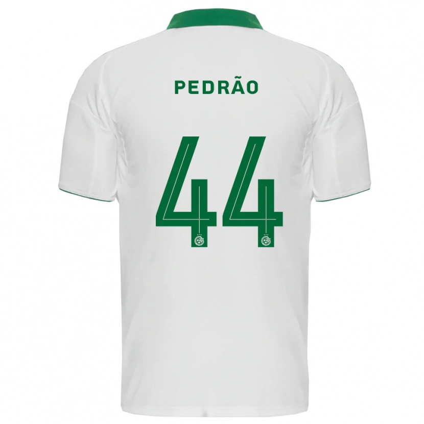 Danxen Kinderen Pedrão #44 Wit Groen Uitshirt Uittenue 2025/26 T-Shirt België