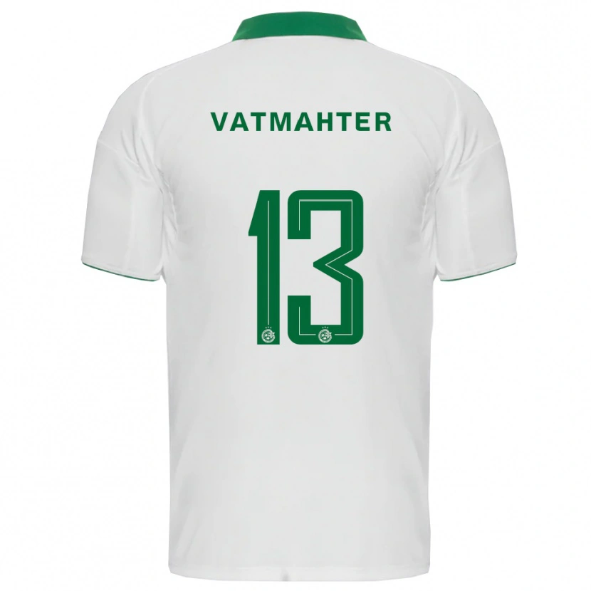 Danxen Kinderen Liam Vatmahter #13 Wit Groen Uitshirt Uittenue 2025/26 T-Shirt België