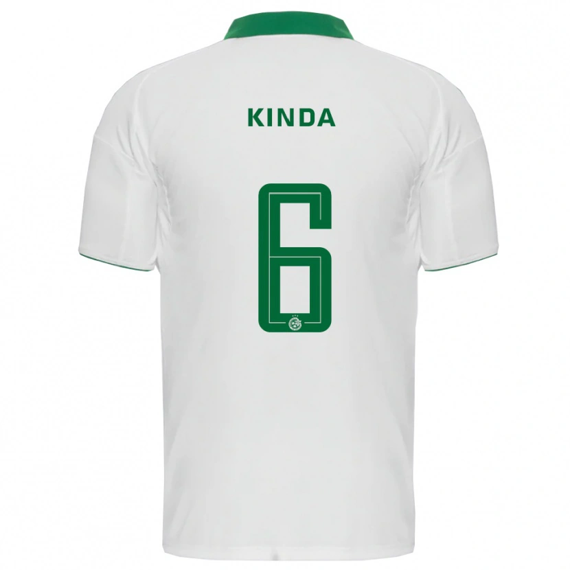 Danxen Kinderen Gadi Kinda #6 Wit Groen Uitshirt Uittenue 2025/26 T-Shirt België