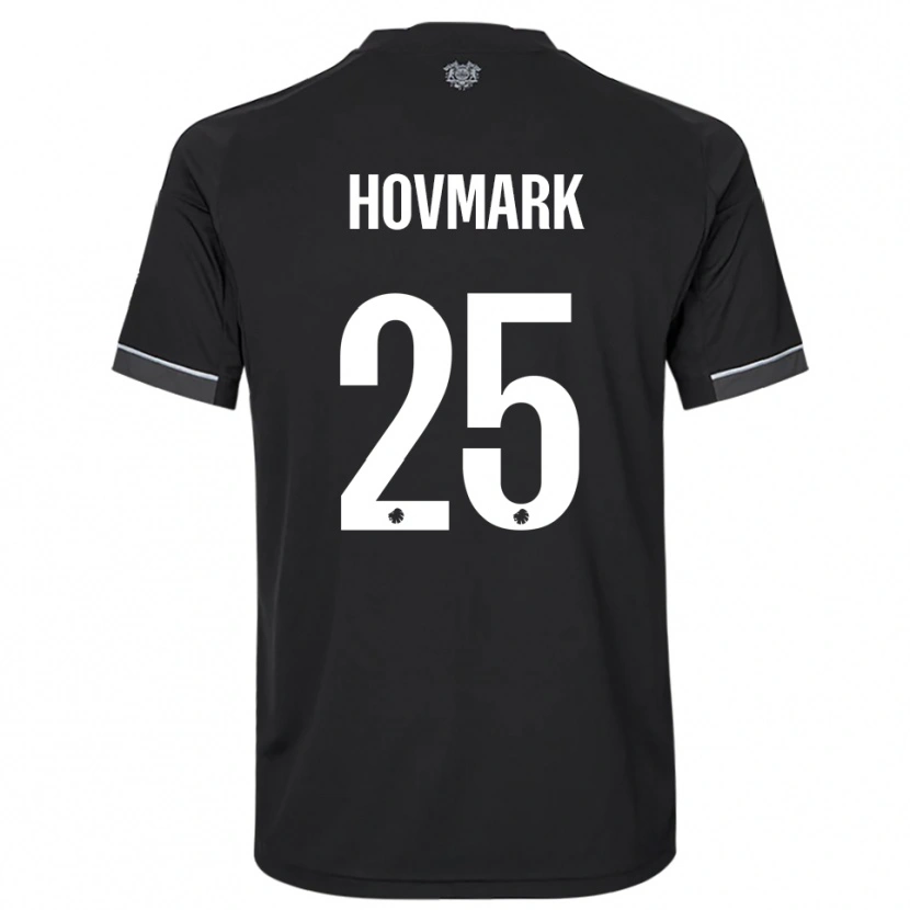 Danxen Kinderen Maria Hovmark #25 Zwart Wit Uitshirt Uittenue 2025/26 T-Shirt België