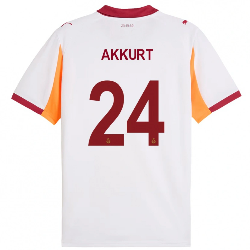 Danxen Kinderen Arzu Akkurt #24 Wit Rood Uitshirt Uittenue 2025/26 T-Shirt België
