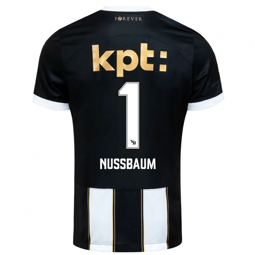 Danxen Kinderen Ramon Nussbaum #1 Zwart Wit Uitshirt Uittenue 2025/26 T-Shirt België