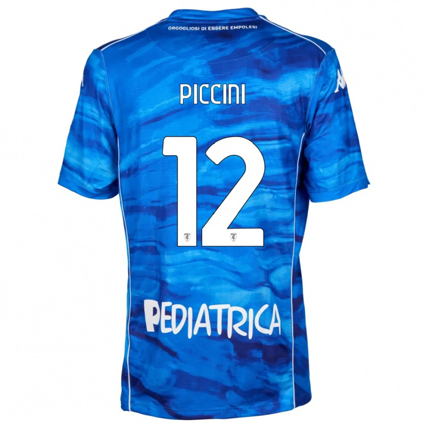 Danxen Heren Bernardo Piccini #12 Blauw Wit Thuisshirt Thuistenue 2025/26 T-Shirt België