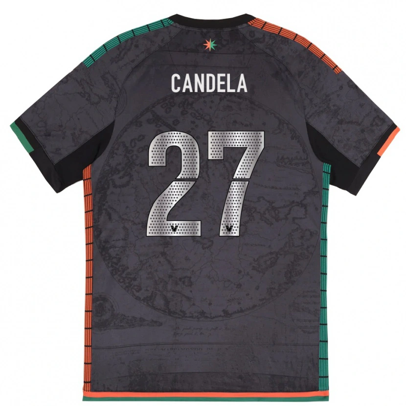 Danxen Heren Antonio Candela #27 Donkergrijs Thuisshirt Thuistenue 2025/26 T-Shirt België