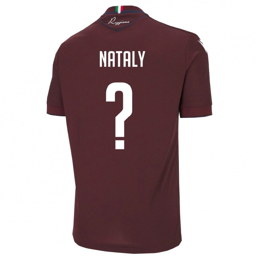 Danxen Heren Massa Nataly #0 Bourgondië Wit Thuisshirt Thuistenue 2025/26 T-Shirt België