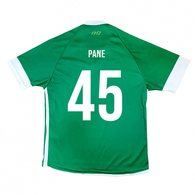 Danxen Heren Pasquale Pane #45 Groen Wit Thuisshirt Thuistenue 2025/26 T-Shirt België